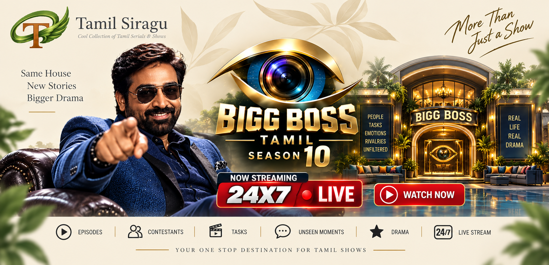 Bigg Boss Tamil Season 10 Live 24/7